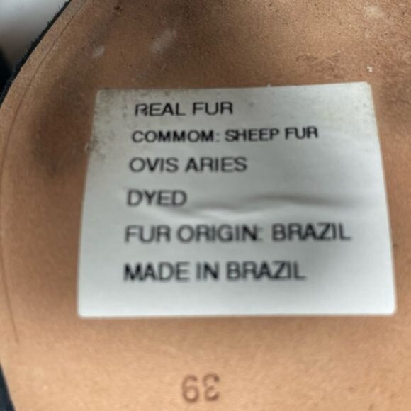 Alexandre Birman Mirabella 85 Curvy Shearling Suede Booties IT 39 / US 8-8.5 Bla - Picture 15 of 16